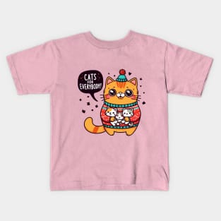 cats for everybody Kids T-Shirt